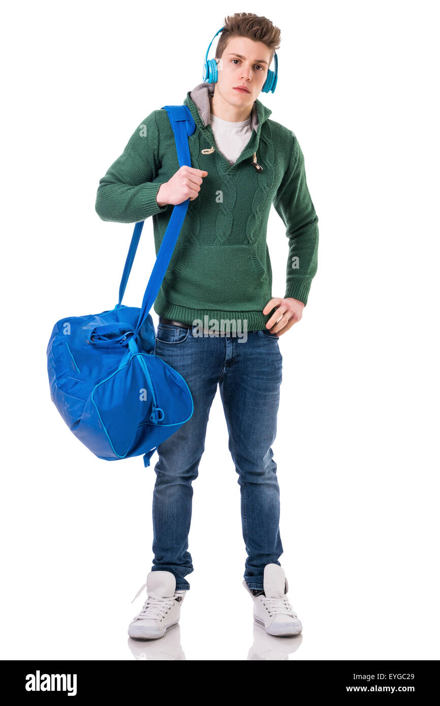 Man bag with shoulder strap hotsell