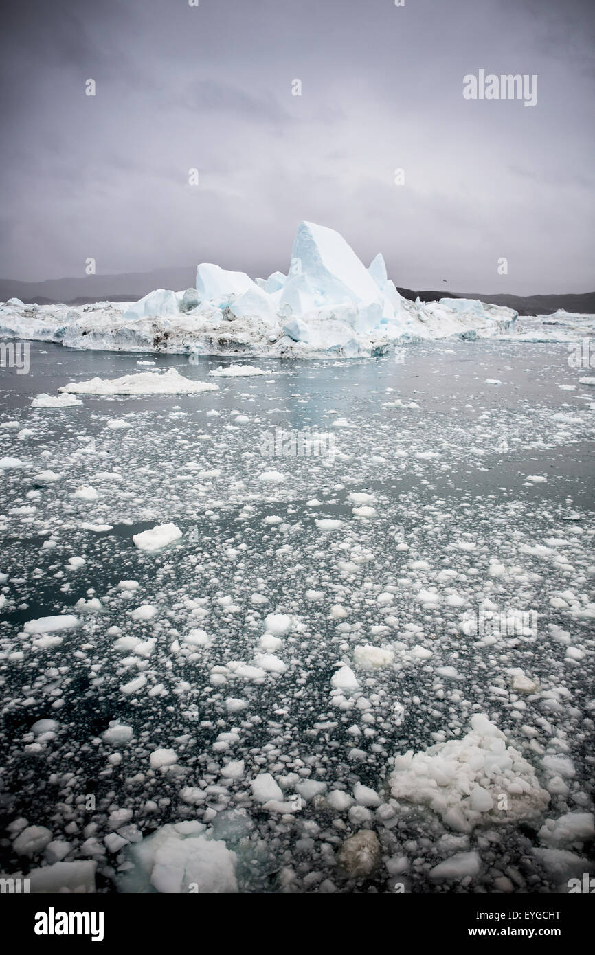 Greenland, Icefjord; Ilulissat, Unesco World Heritage Site Stock Photo