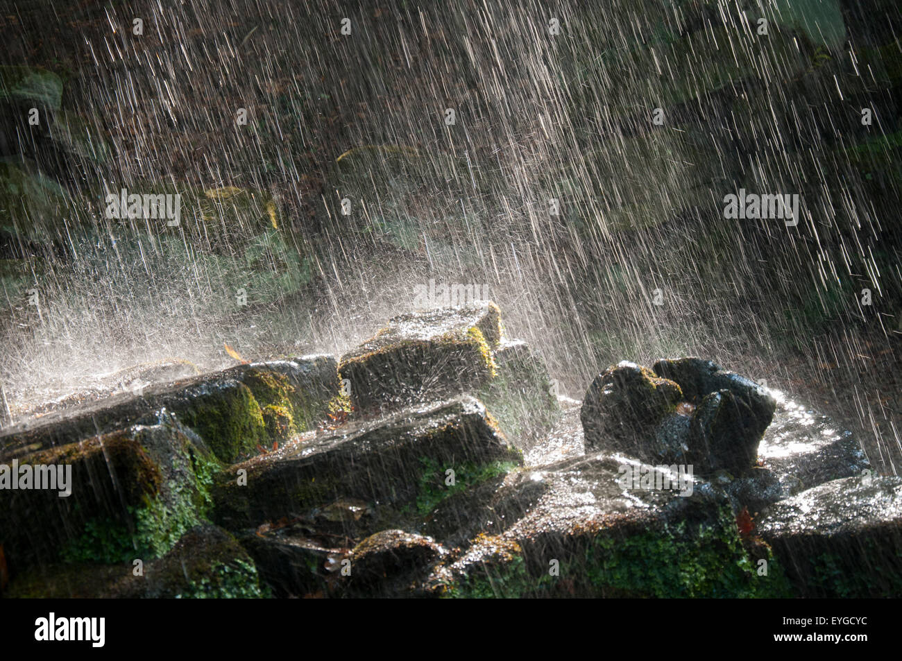 Bouncing rain hi-res stock photography and images - Alamy