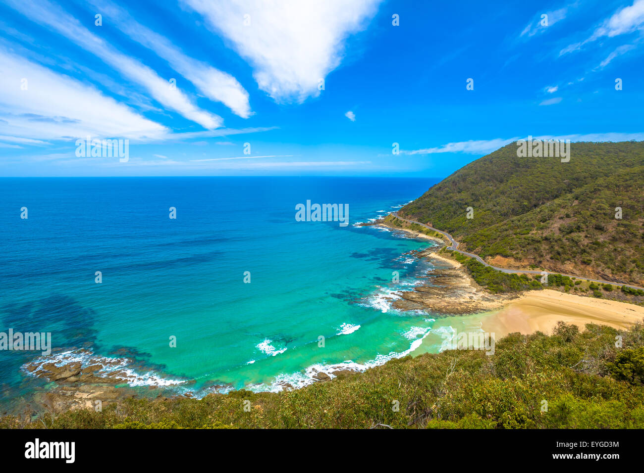 Teddys Lookout Lorne Stock Photo - Alamy