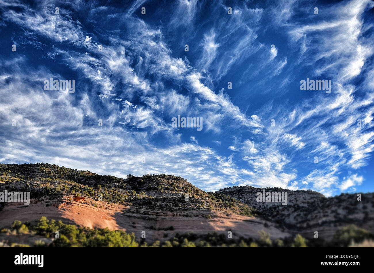 Colorado National Monument, Arches National Park, Ghost Rock Canyon Stock Photo