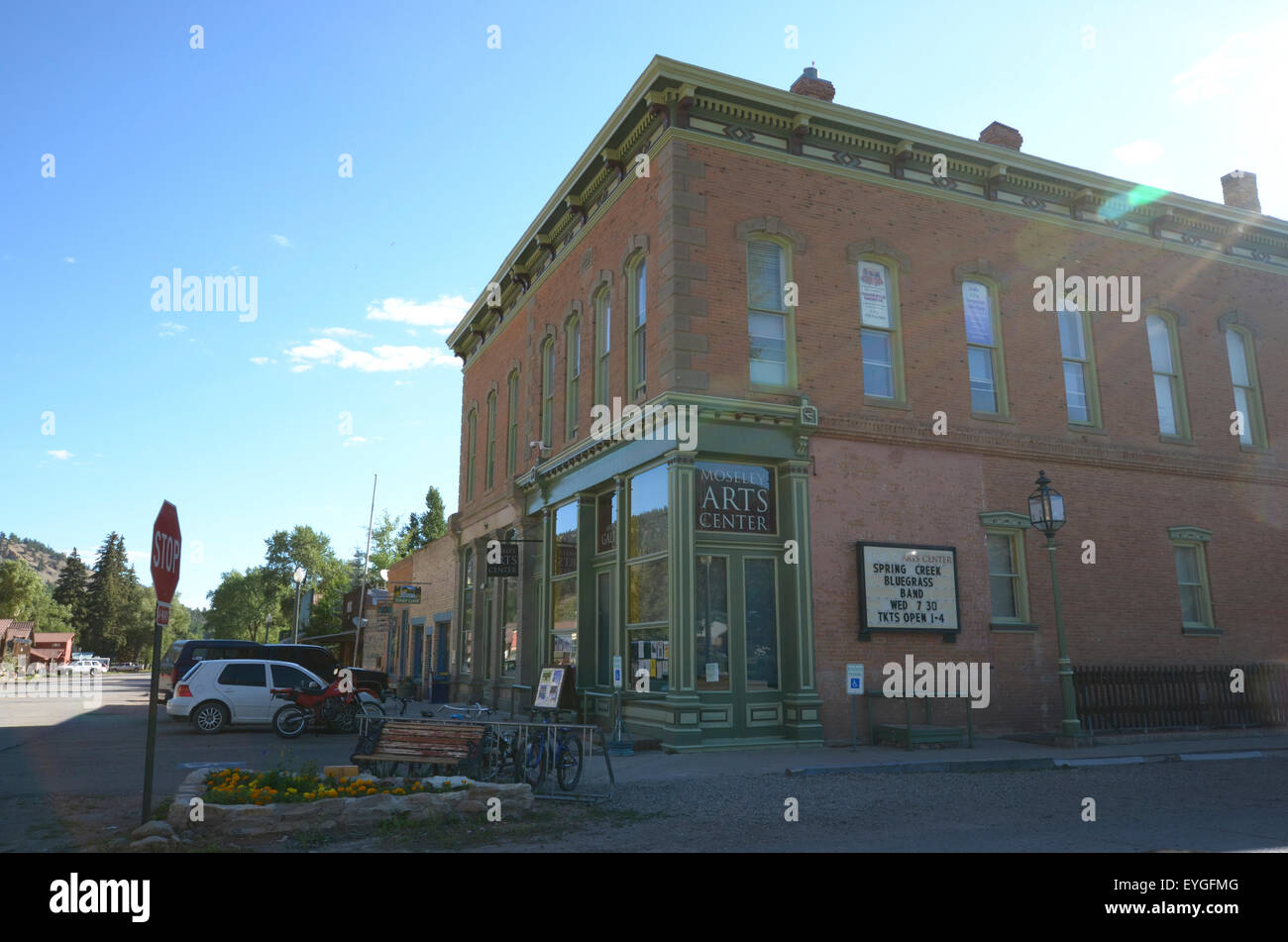 Downtown Lake City, Colorado Stock Photo Alamy