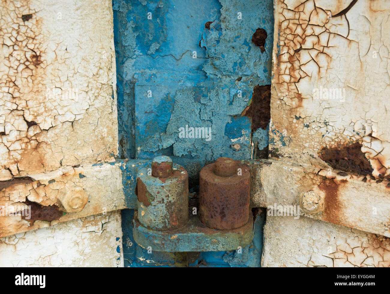 Oil For Rusting Door abstract view of rusting doors Stock Photo - Alamy