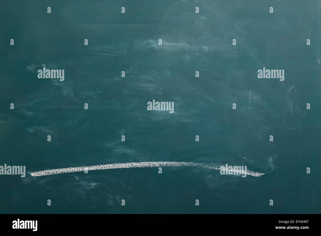 Green chalkboard with white chalk line drawn on it Stock Photo Alamy