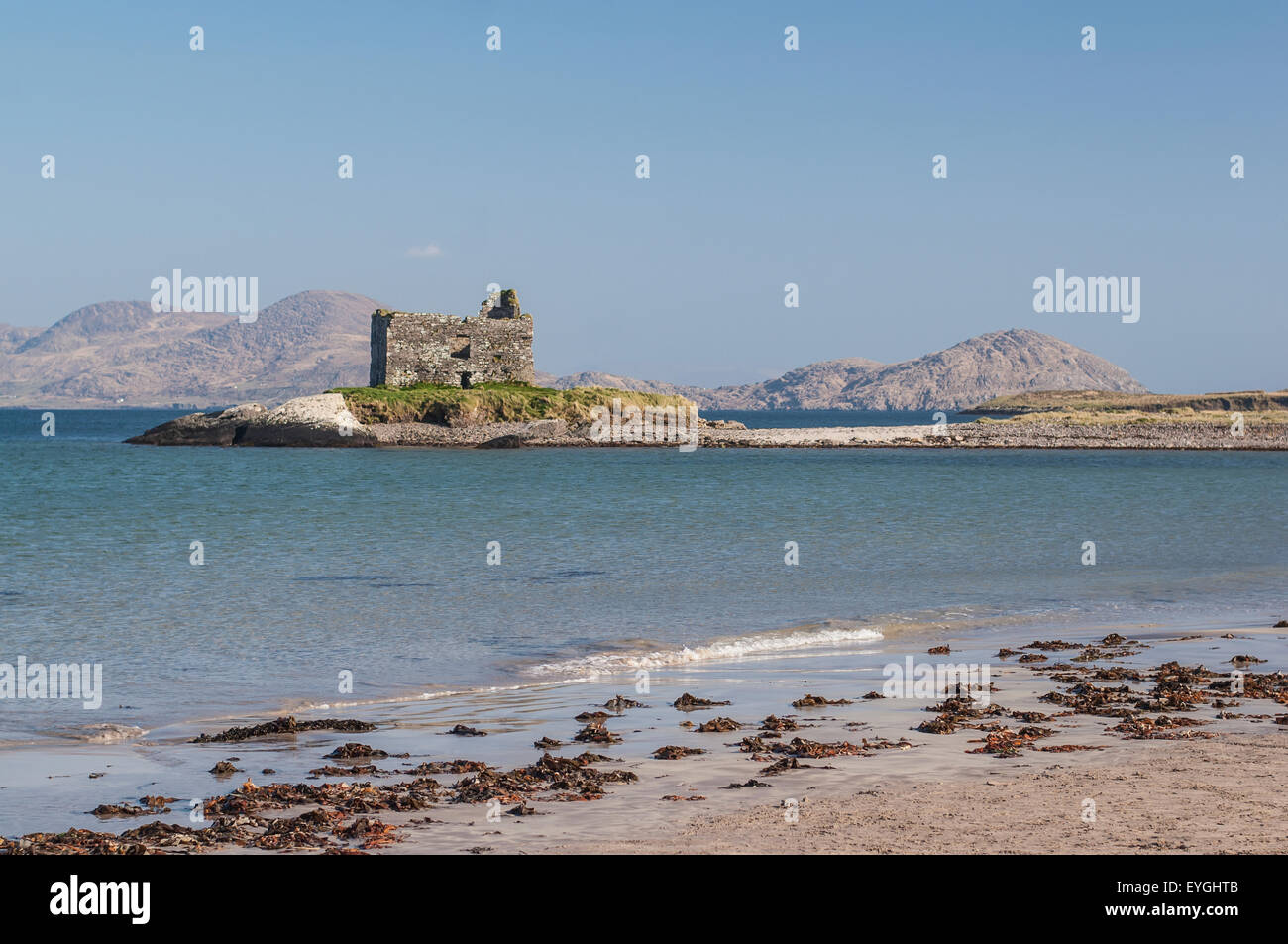 Ballinskelligs Castle; County Kerry, Ireland, UK Stock Photo - Alamy