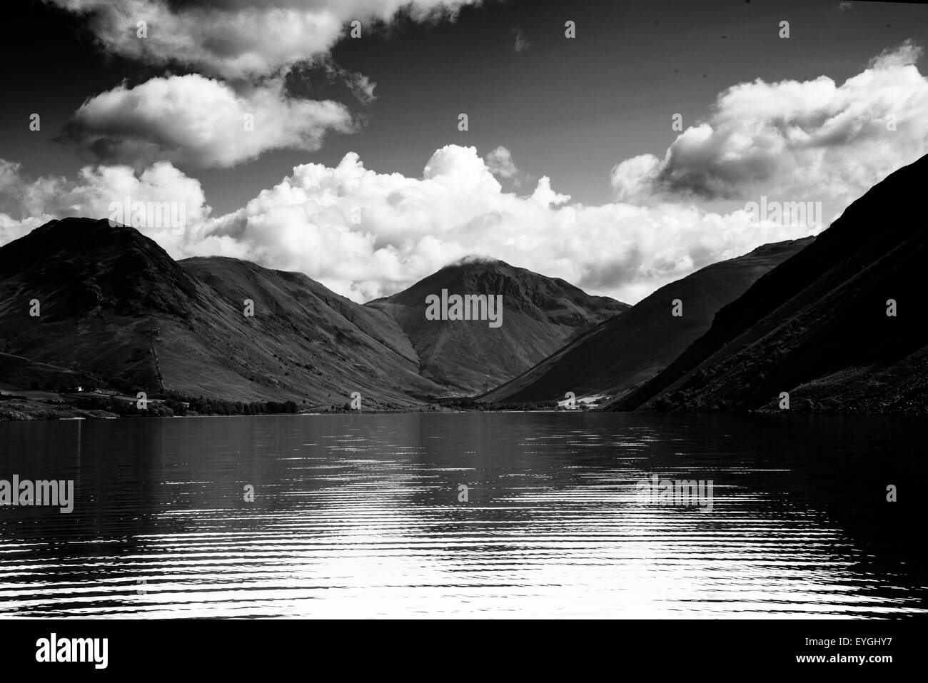 English lakes and mountains Black and White Stock Photos & Images - Alamy