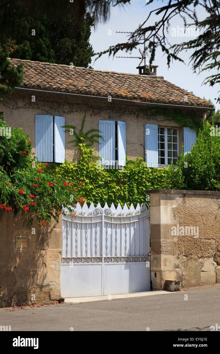 Exterior of Maison de Sante Saint Paul at Saint Remy Stock Photo