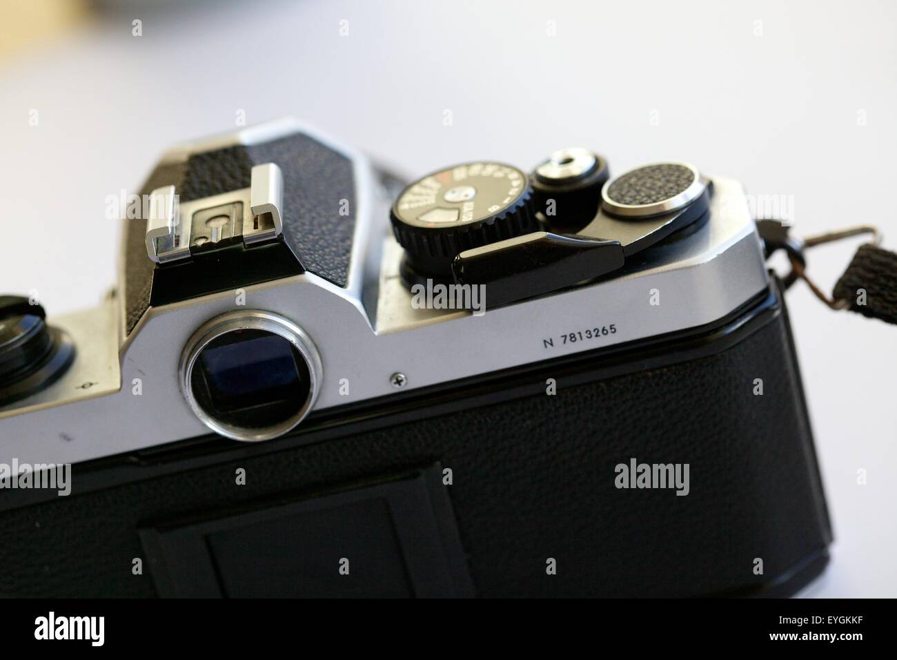 Nikon FM2 manual traditional SLR film camera and standard 50 mm lens