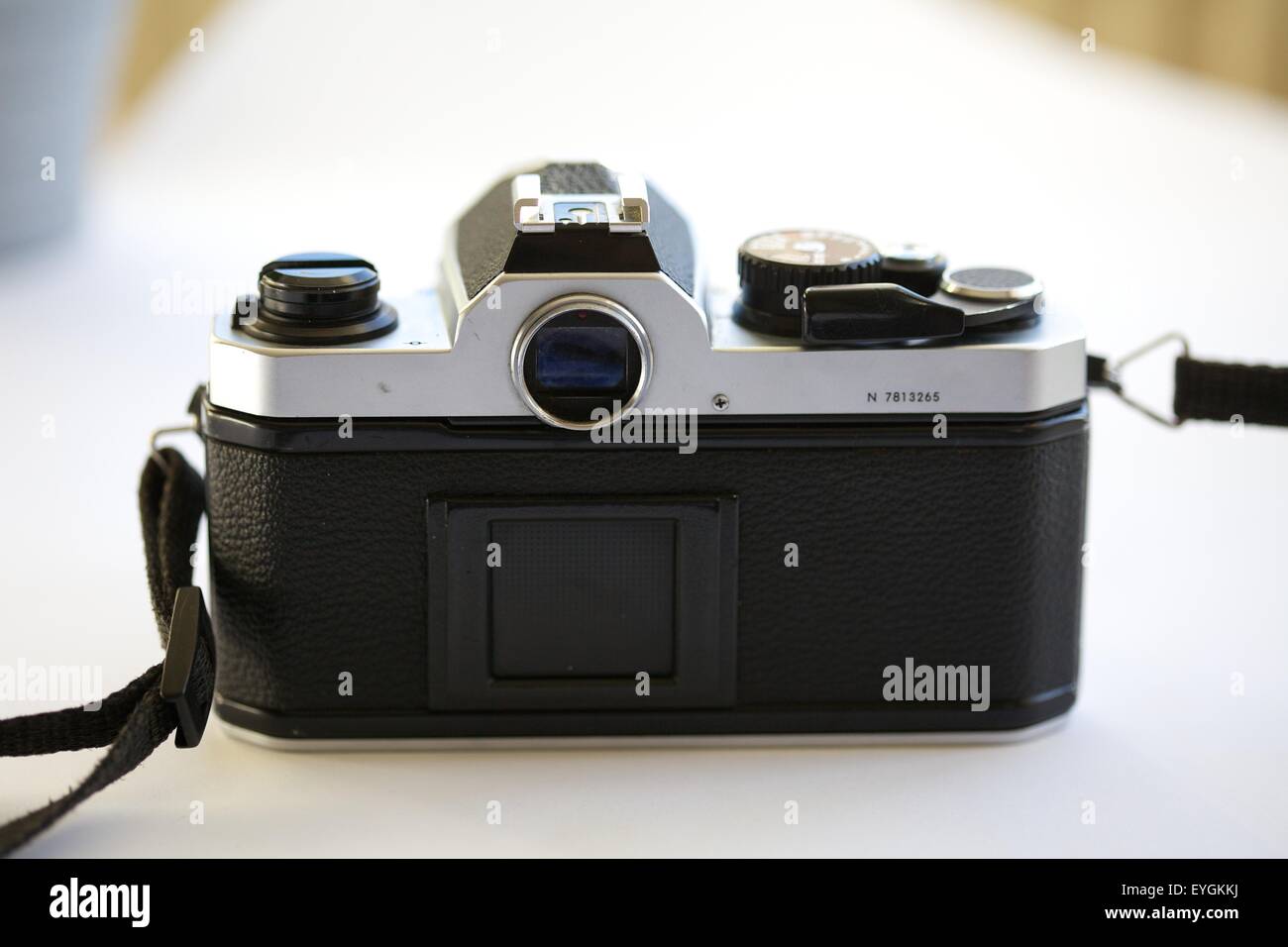 Nikon FM2 manual traditional SLR film camera and standard 50 mm lens