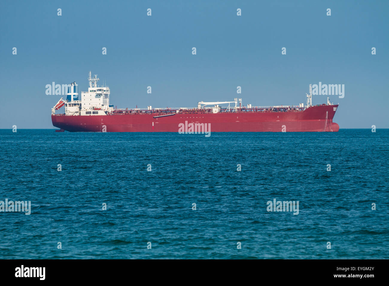 Big cargo container ship in sea waiting harbor freight Stock Photo Alamy