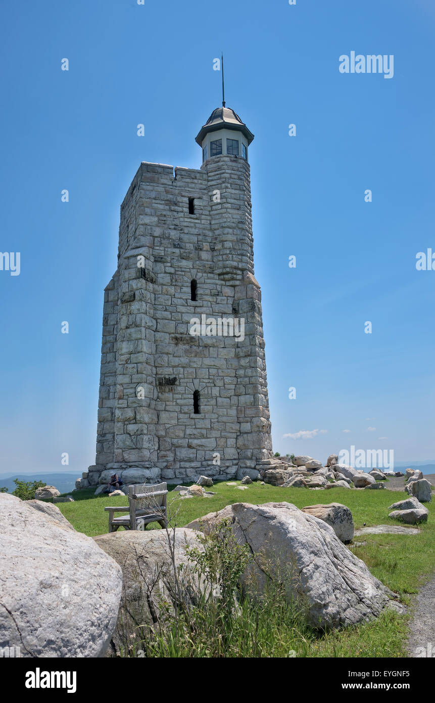 Skytop tower in upstate New York, USA. Stock Photo