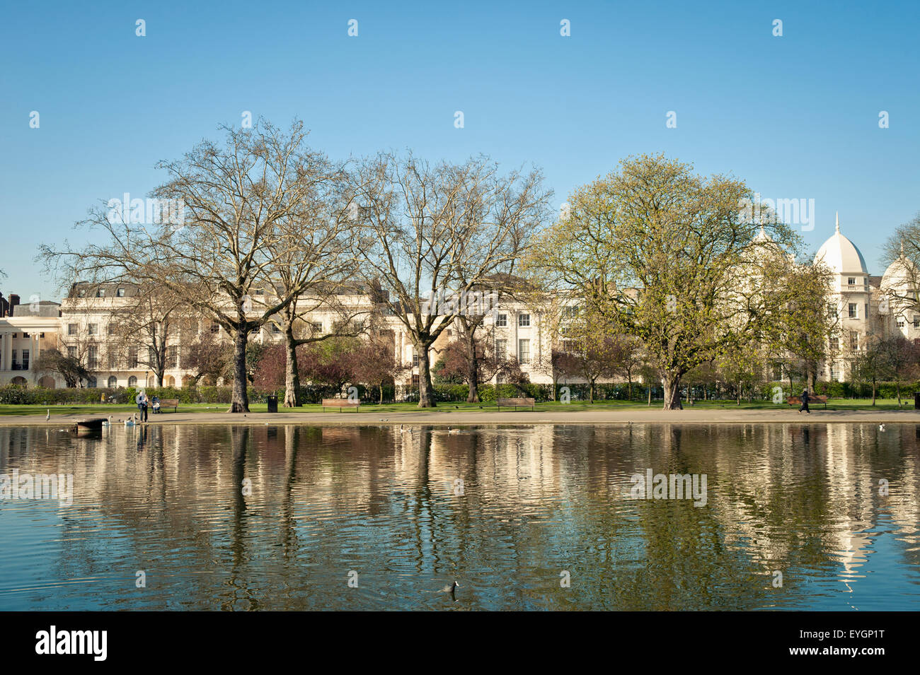 UK, England, John Nash architecture around Regents Park; London Stock Photo
