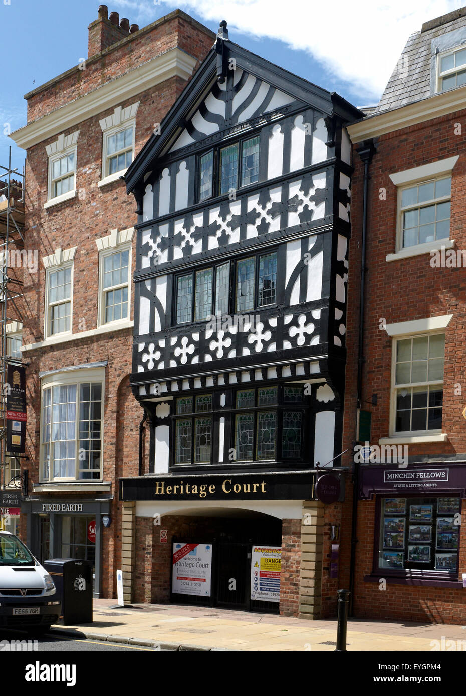 Heritage Court in Chester Cheshire UK Stock Photo