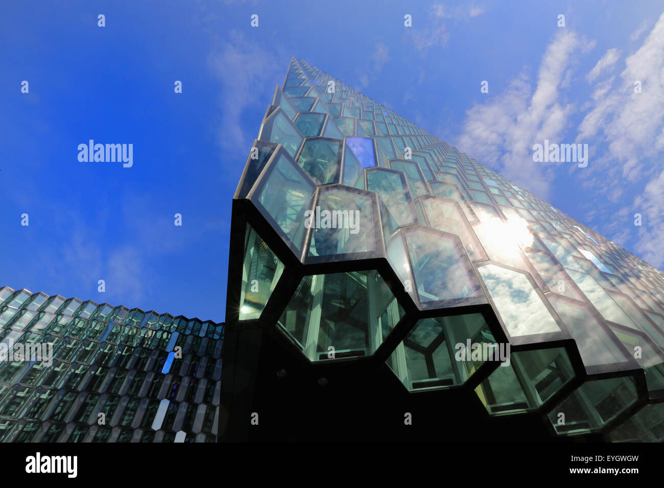 Harpa Concert Hall In Reykjavik Harbor Iceland Stock Photo Alamy Harpa Concert Hall In Reykjavik Harbor Iceland Stock Photo Alamy