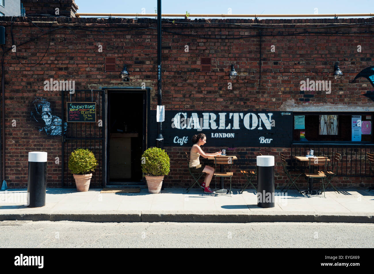 Bar In Hackney; London, England, Uk Stock Photo Alamy