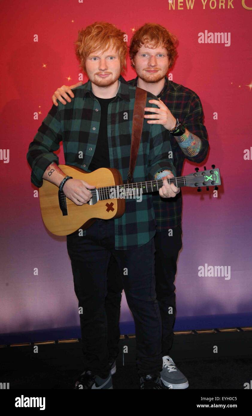 Madame Tussauds New York And Ed Sheeran Debut The Never Before Seen Wax 