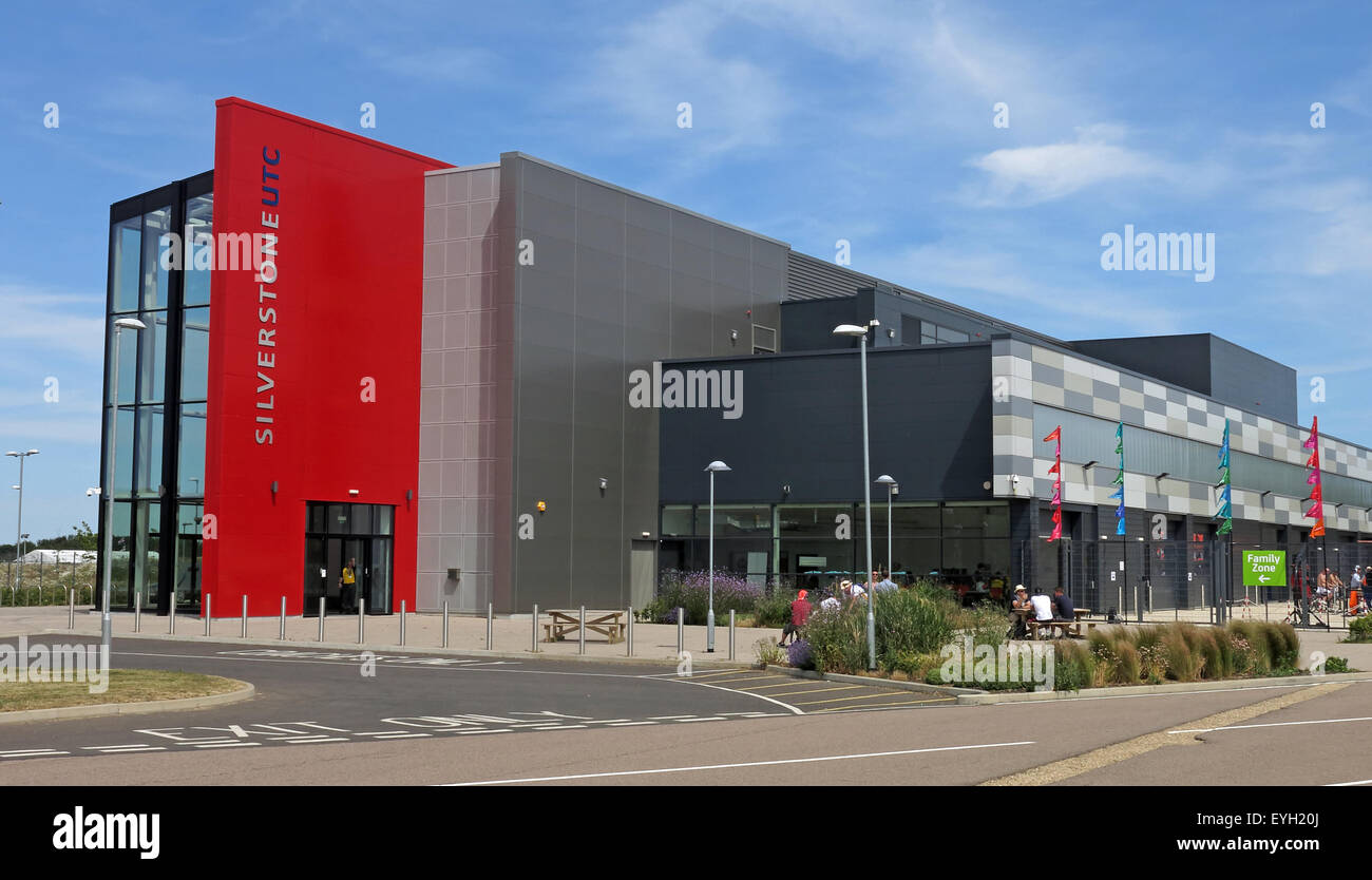 Silverstone UTC building at the circuit, heart of British Motorsport Stock Photo