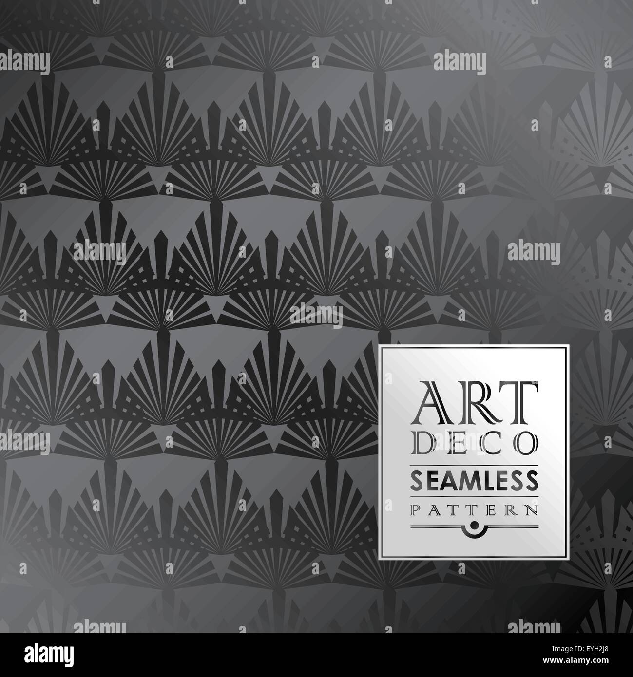 Art Deco seamless vintage wallpaper pattern Stock Vector Image & Art