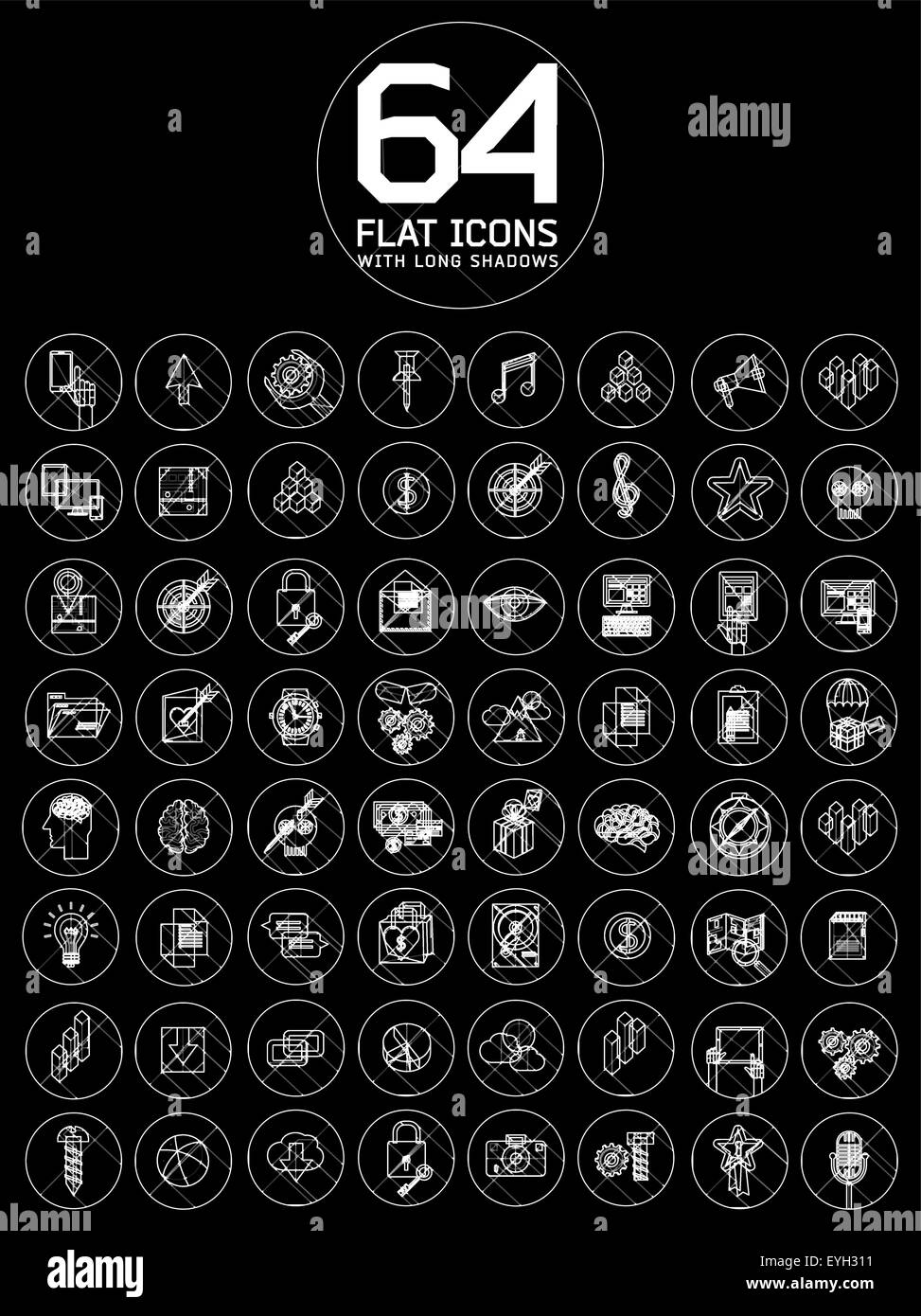 modern thin line icons for web and mobile Stock Vector Image & Art - Alamy