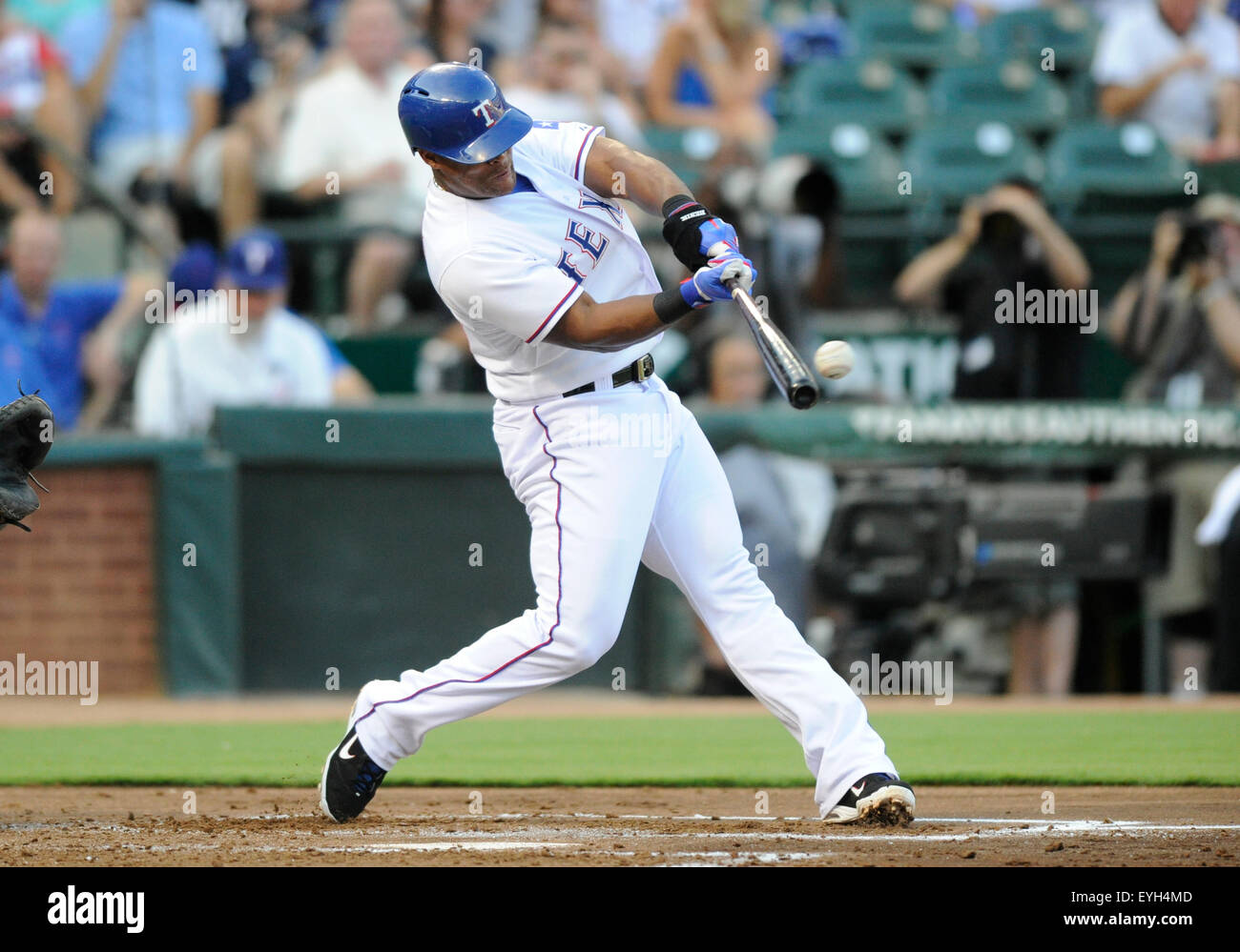 JUL 27, 2015: Texas Rangers third baseman Adrian Beltre #29 during an ...