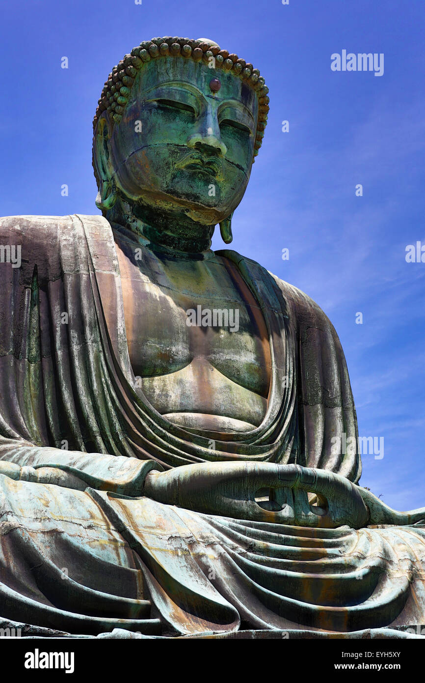 The Great Buddha of Kamakura, a statue of Amida Buddha, known as