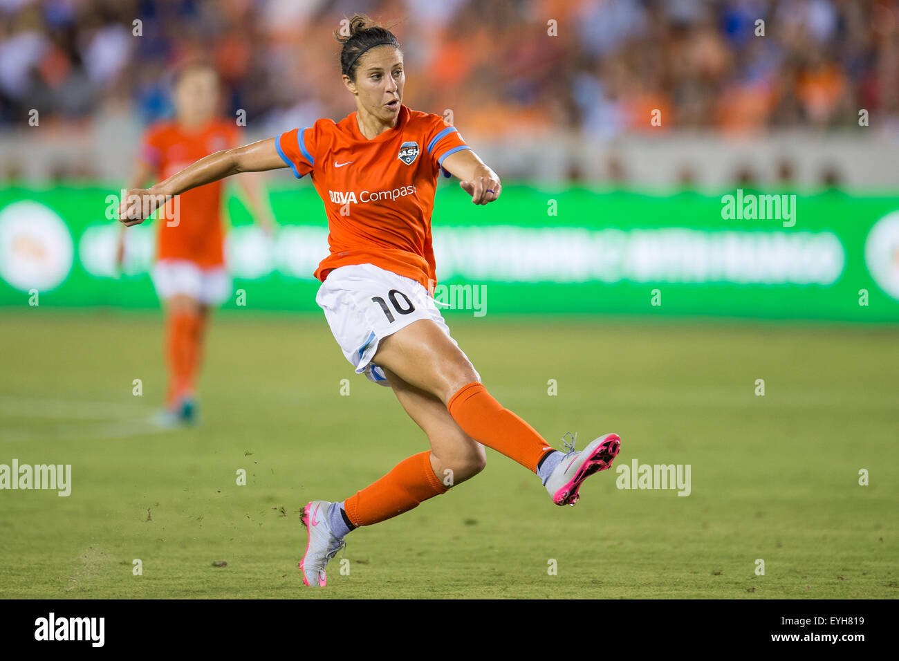 Houston, Texas, Usa. 29th July, 2015. Houston Dash Midfielder Carli 