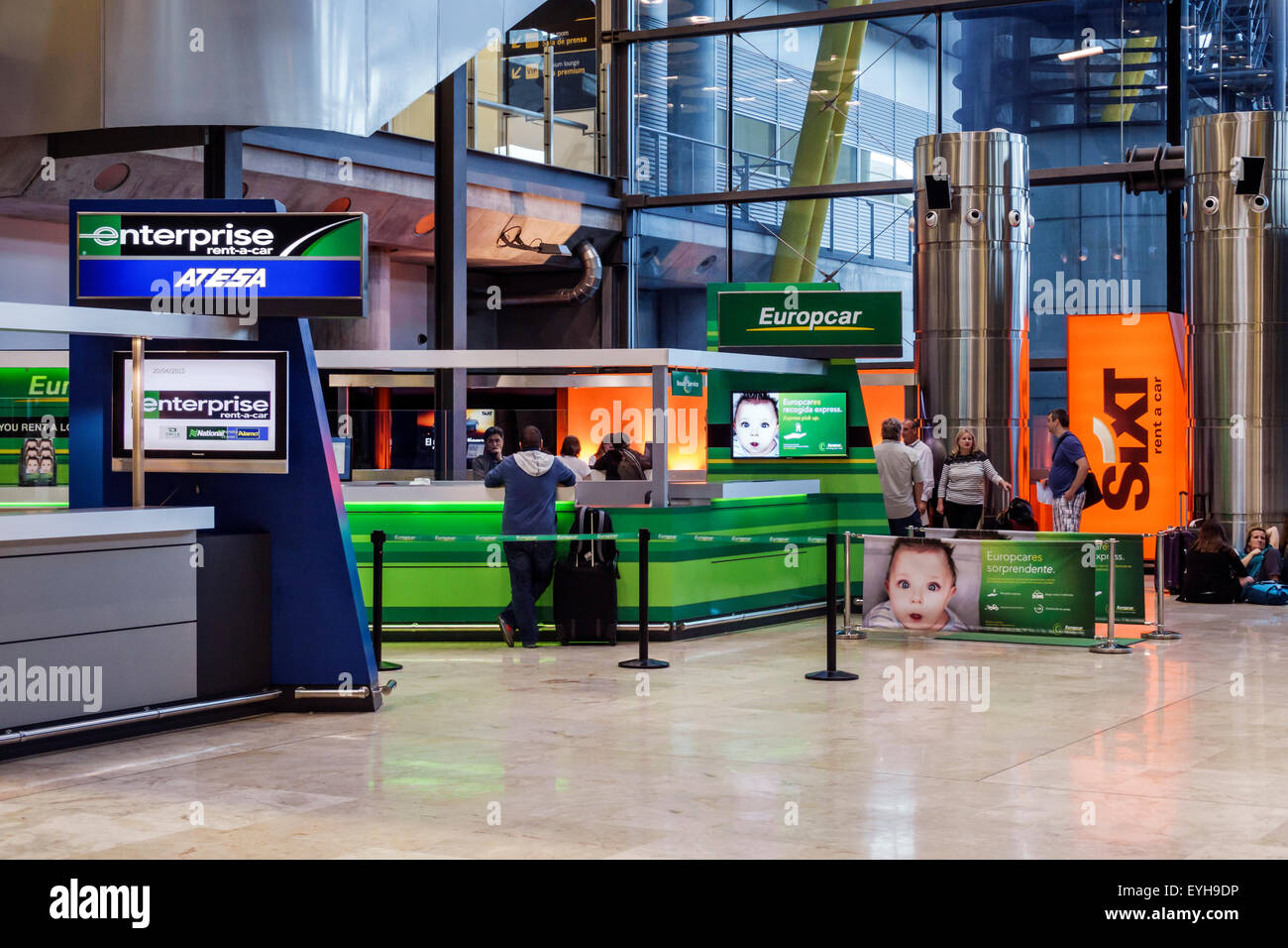 Car Rental Counter High Resolution Stock Photography and Images Alamy