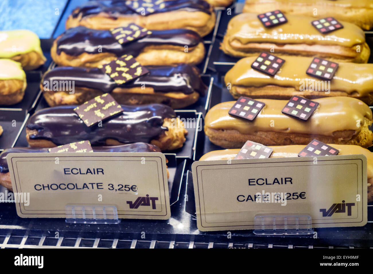 Madrid Spain Europe Spanish Vait chain bakery cafeteria pastry shop