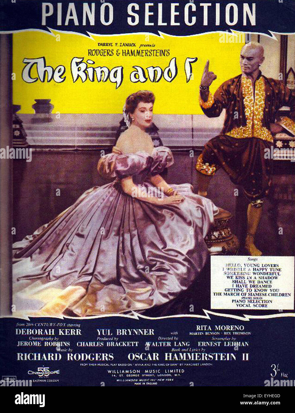 the king and i movie poster