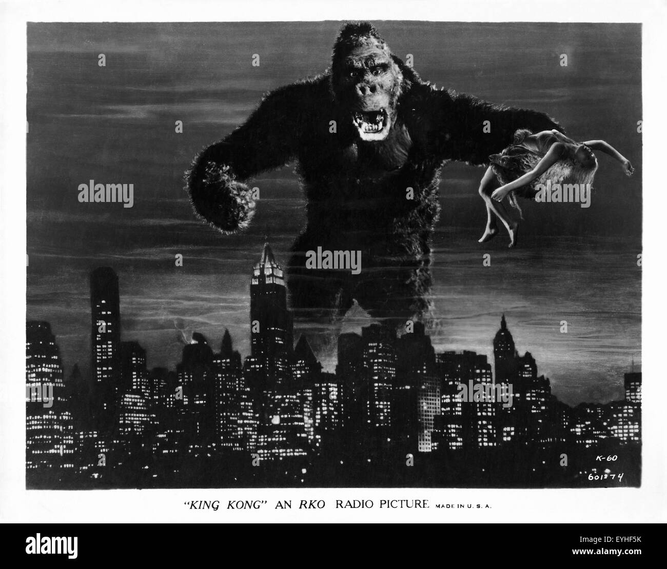 King Kong - 1933 - Movie Poster Stock Photo