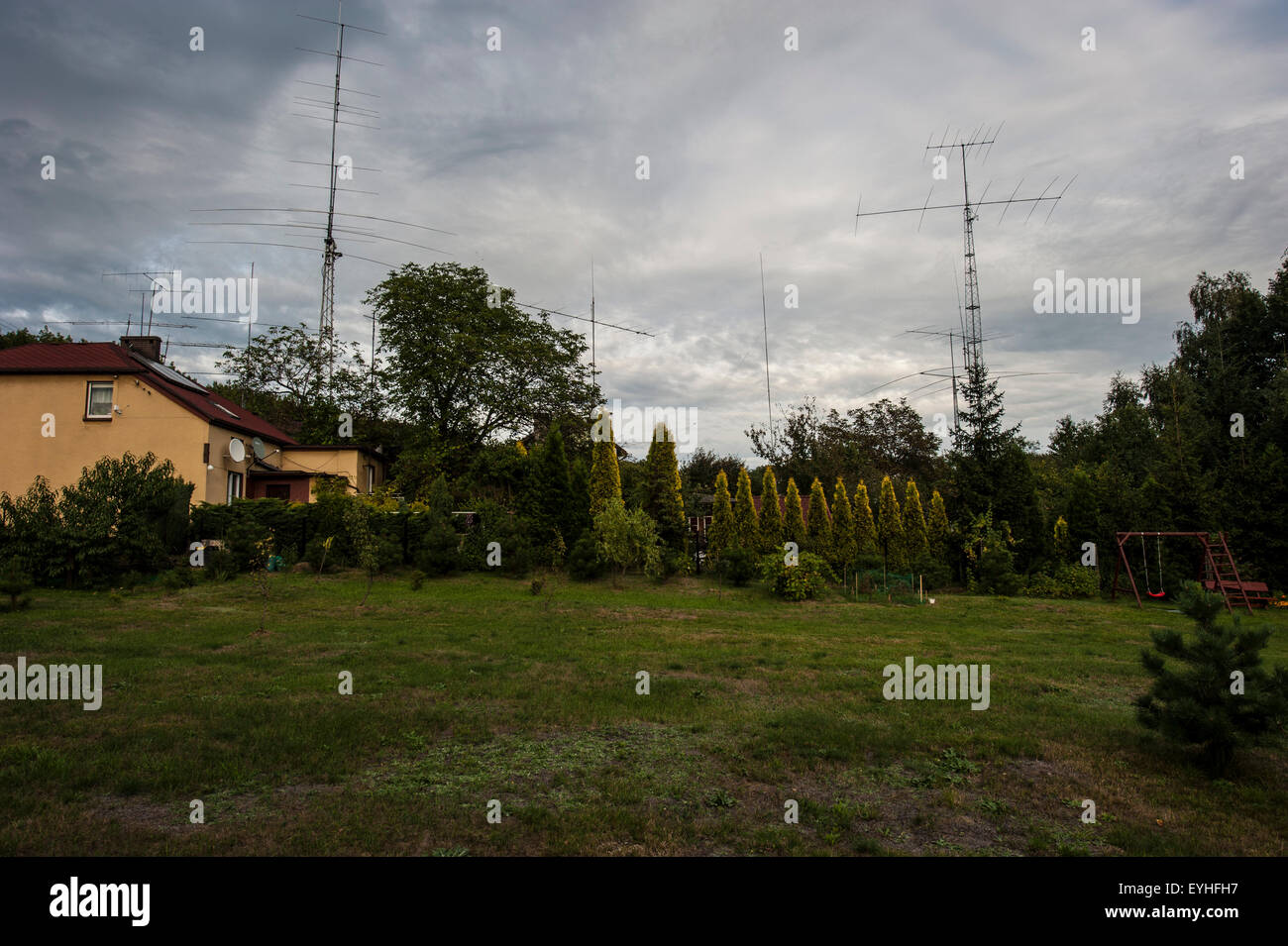Amateur Radio Station In Southern Poland Stock Photo Alamy amateur-radio-station-in-southern-poland-stock-photo-alamy