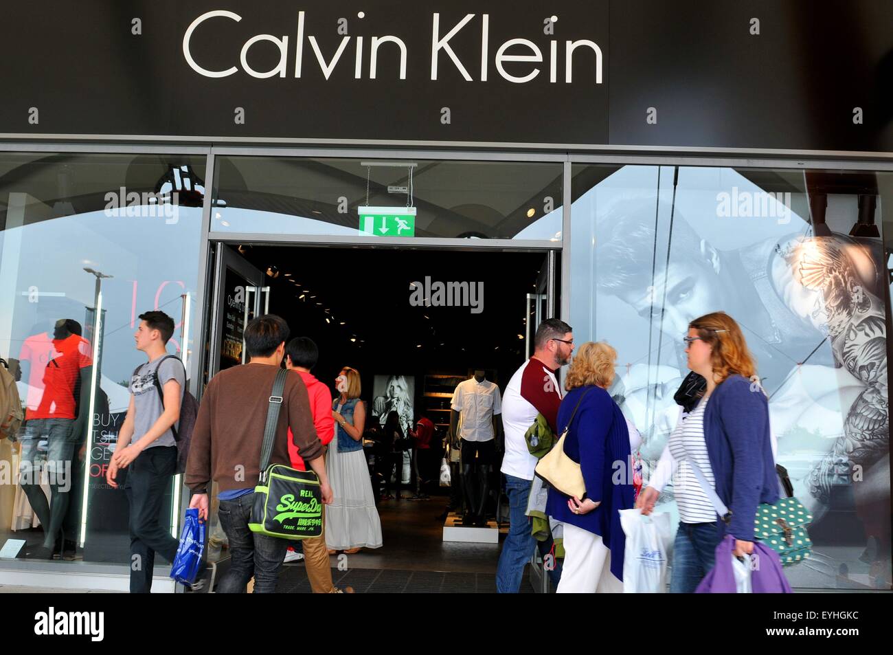 Calvin klein shop hi-res stock photography and images - Alamy