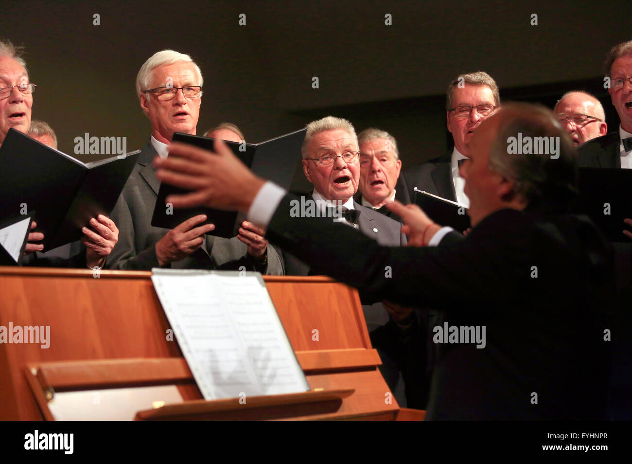Bottrop, Germany, SING DAY OF SONG, the church choir of St. John in the