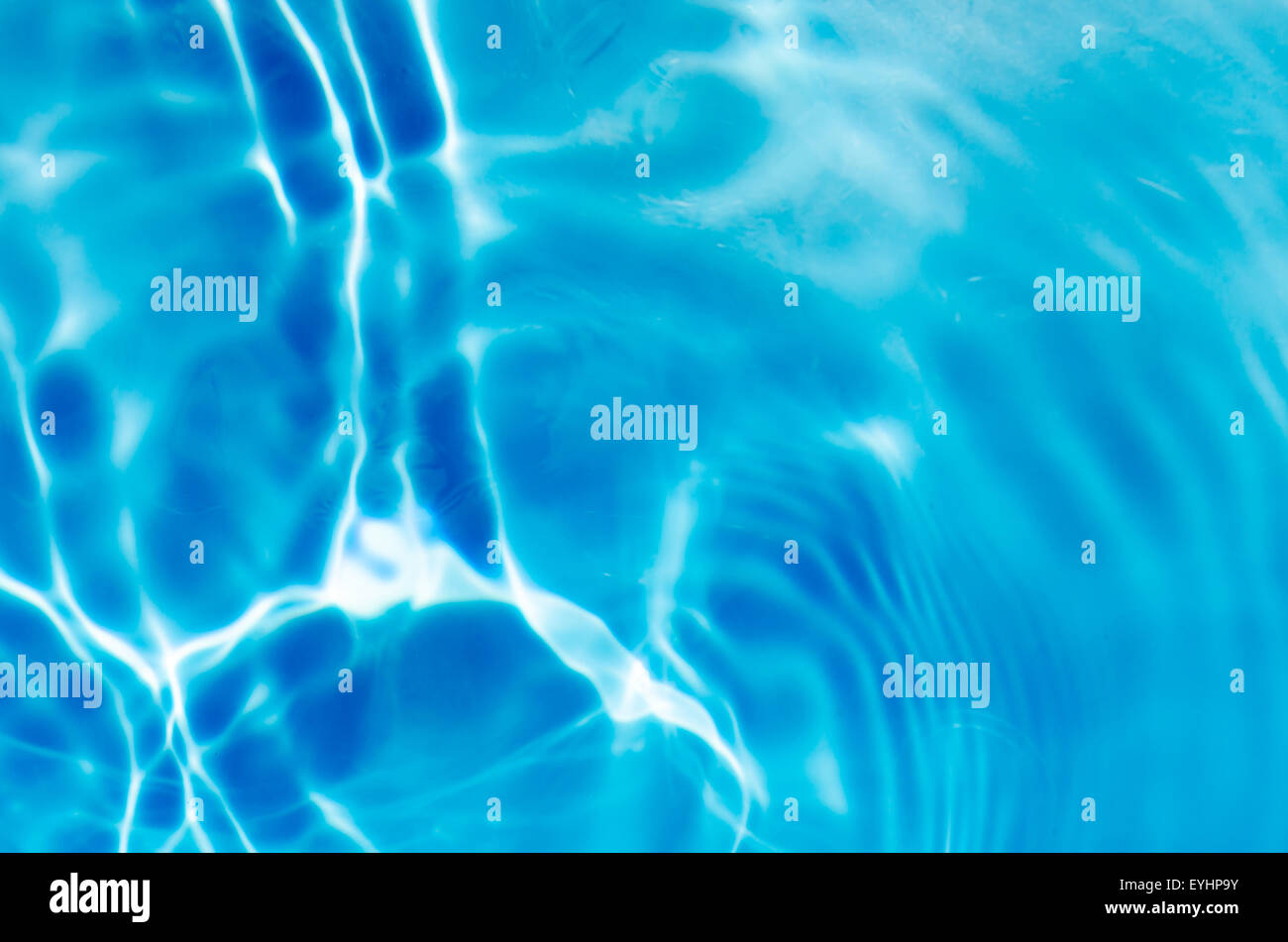 blue water background with ripples Stock Photo - Alamy