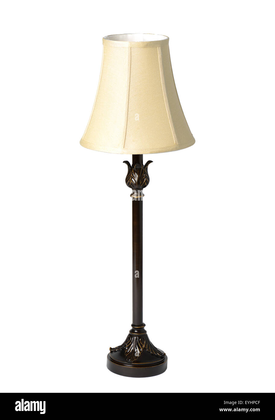 Lamp light on 'white background” Stock Photo