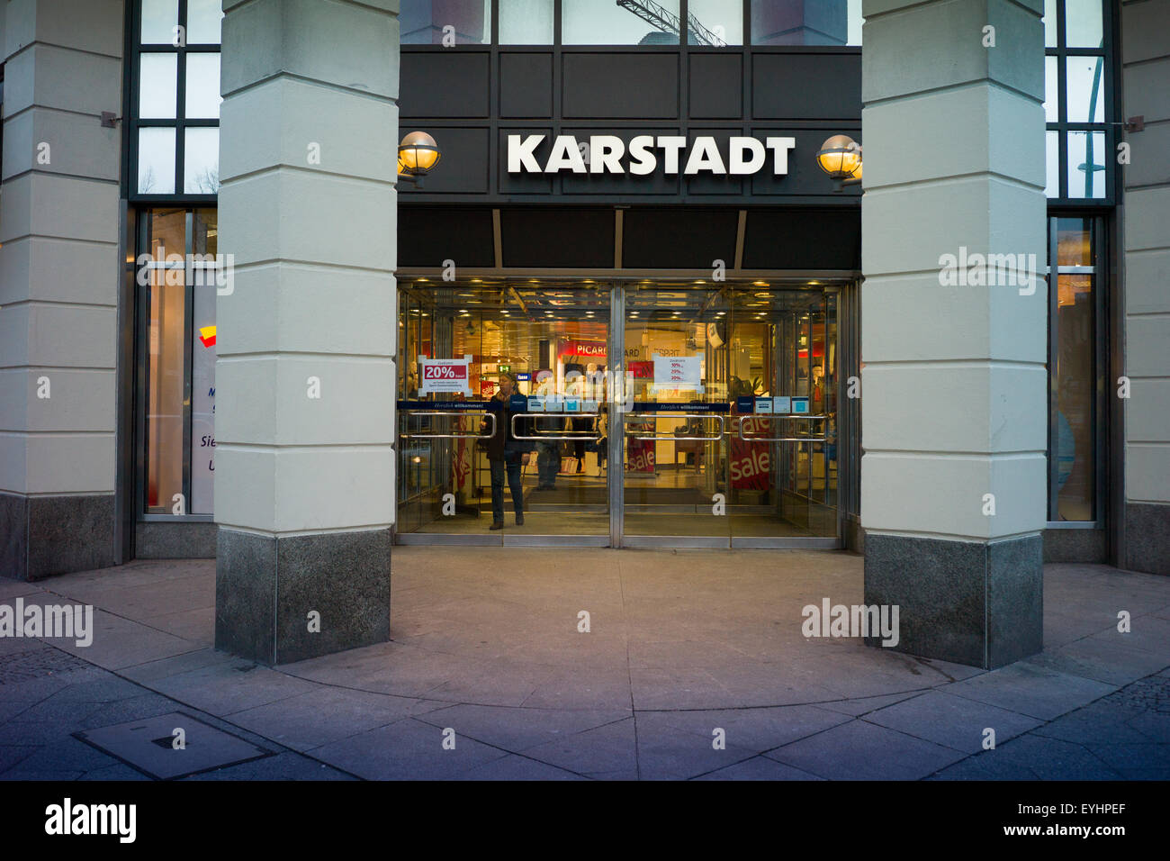 Berlin, Germany, Karstadt Tempelhofer Damm 191 Stock Photo Alamy