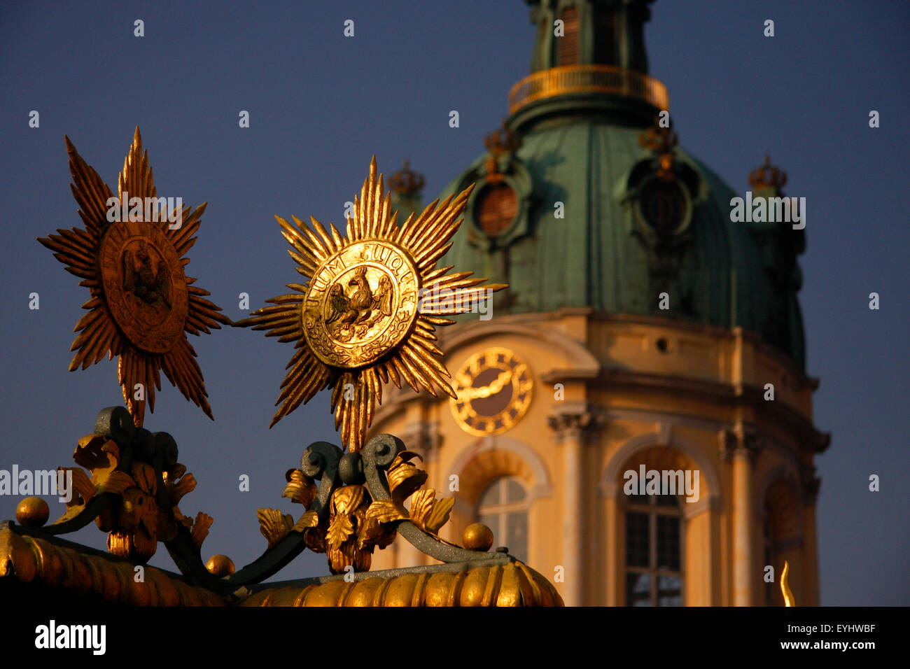 Schloss Charlottenburg, Berlin-Charlottenburg. Stock Photo