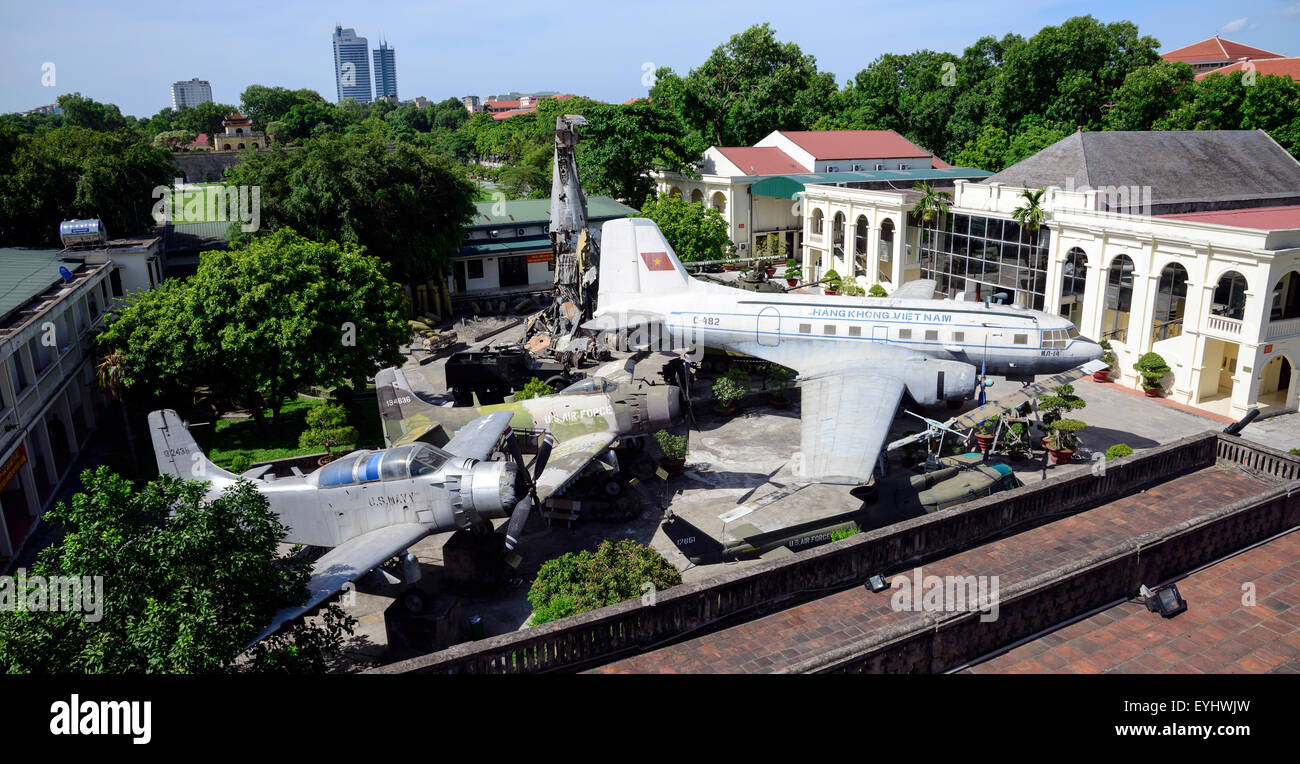 Vietnam Military History Museum Hanoi Vietnam Stock Photo Alamy
