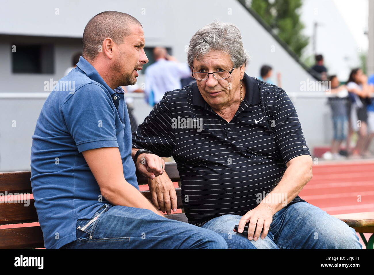 Bruno Carotti/Michel Mezy - 22.07.2015 - Montpellier/Toulouse - Match amical -Millau.Photo : Alexandre Dimou/Icon Sport Stock Photo