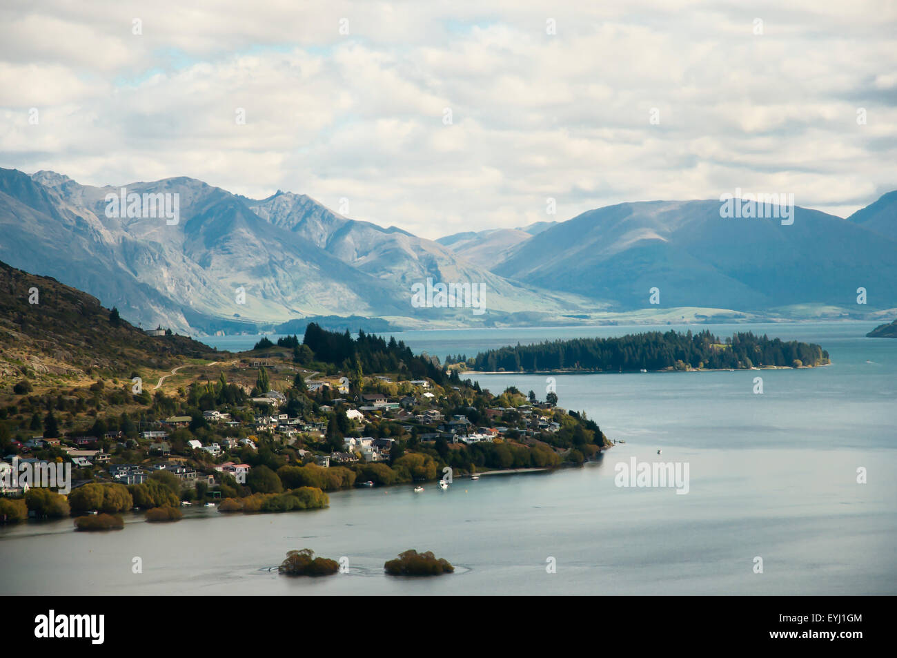 Queenstown New Zealand Stock Photo Alamy