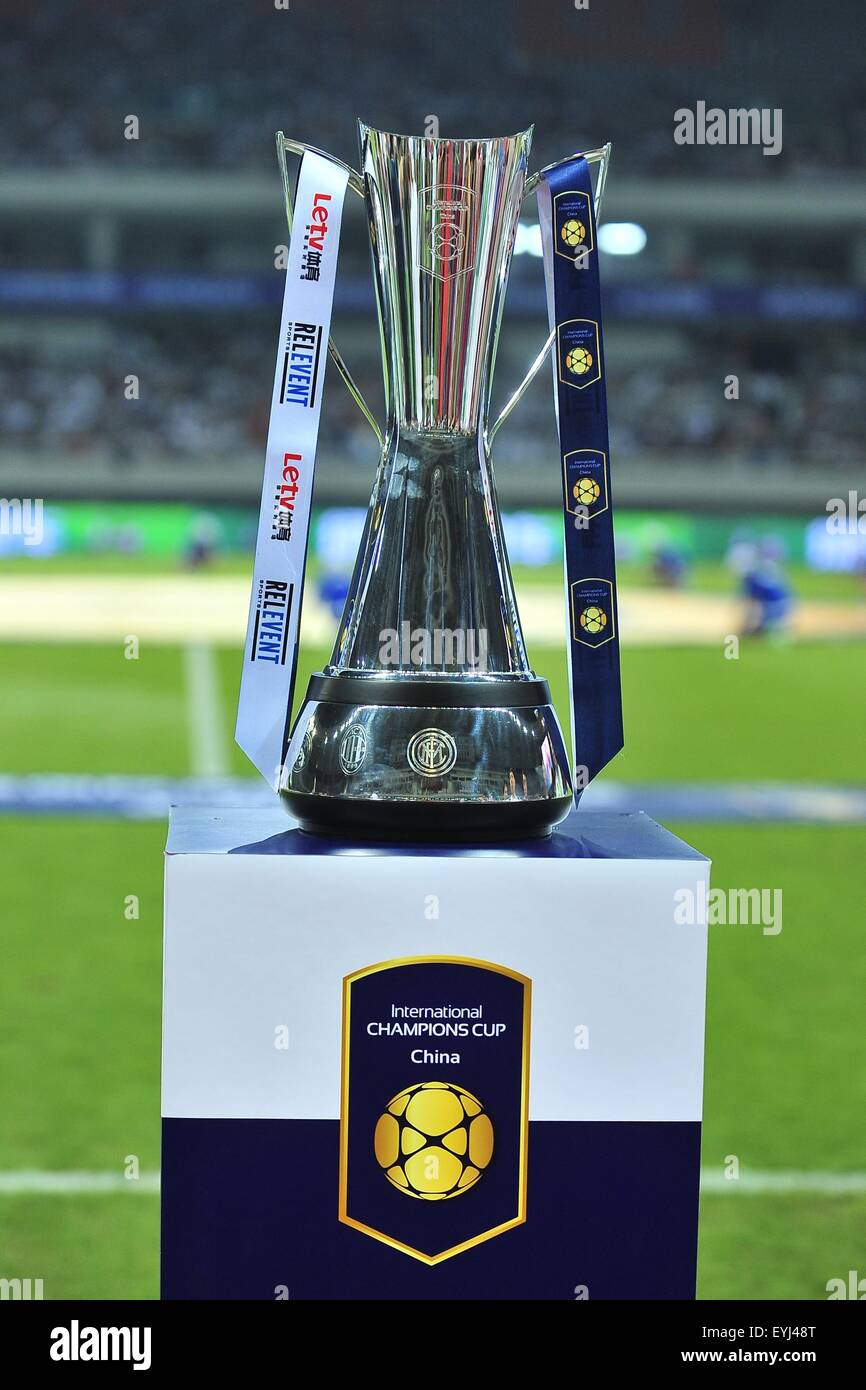 International Champions Cup Trophy High Resolution Stock Photography And Images Alamy