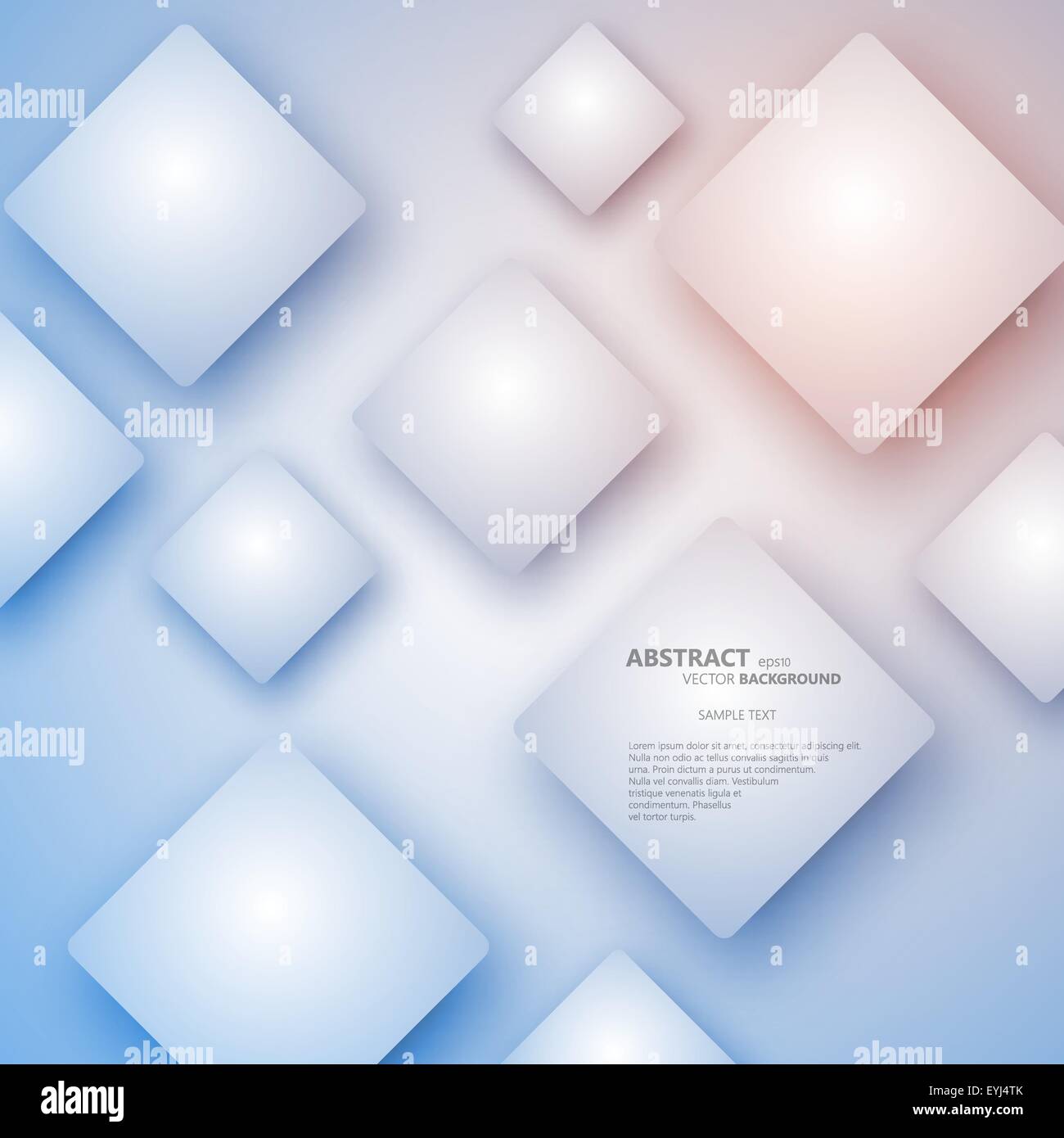Vector Design - eps10 Overlapping Squares Concept Illustration Stock ...