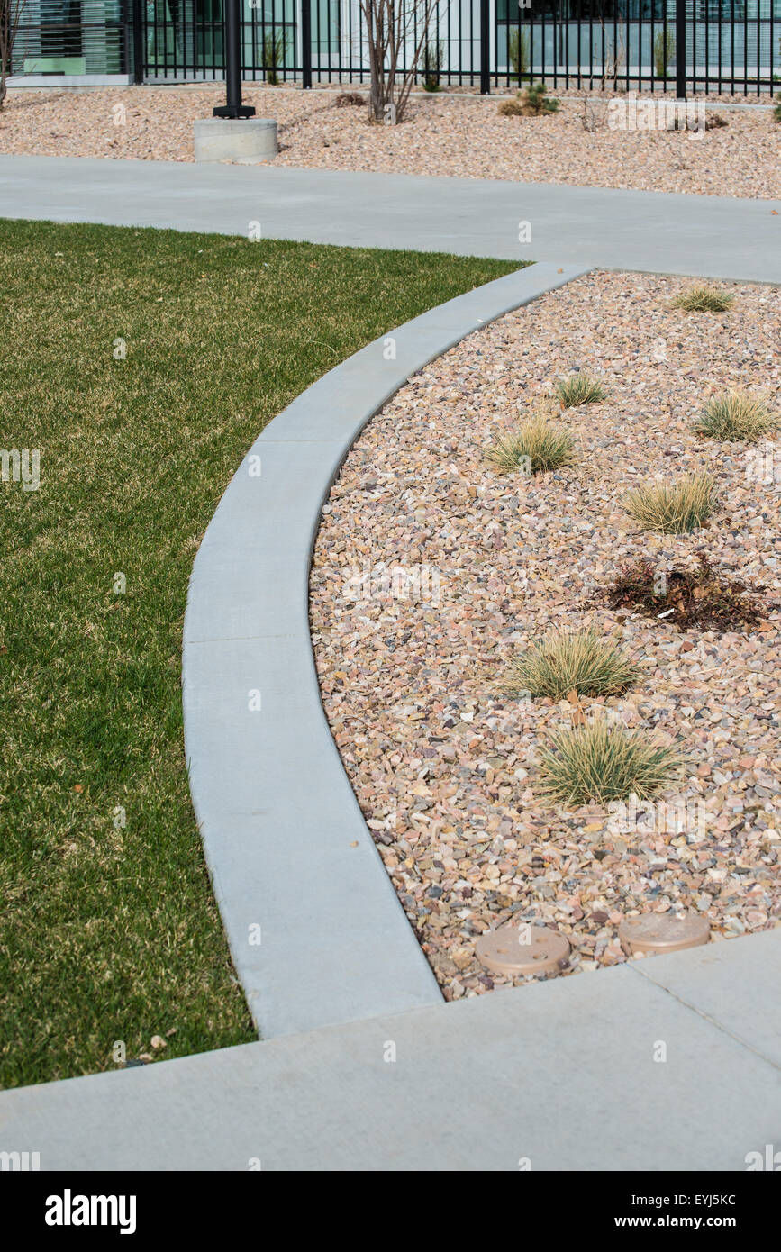 Xeriscape Landscaping around the University of Utah, using drought