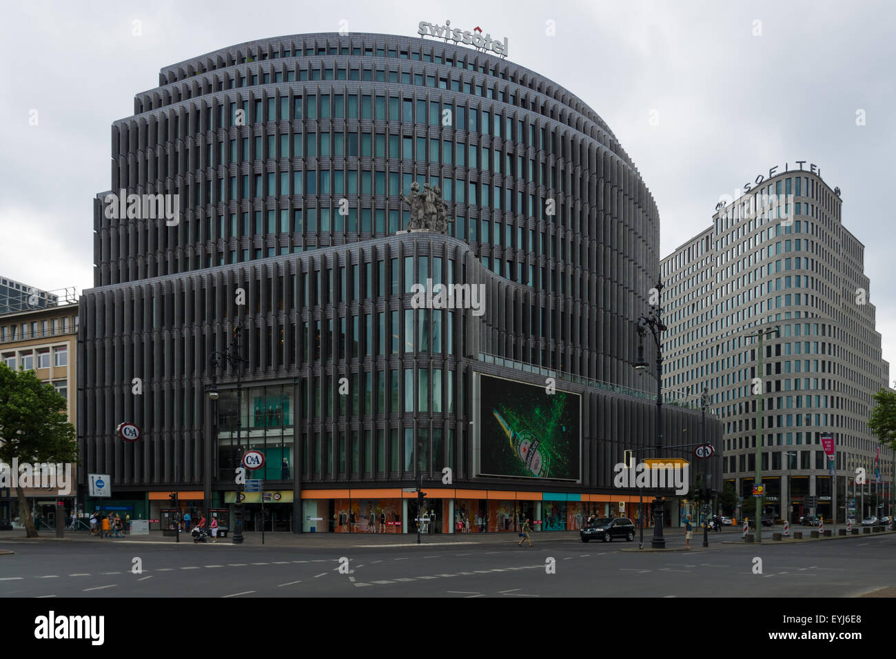 Swissotel on Kurfuerstendamm. Stock Photo