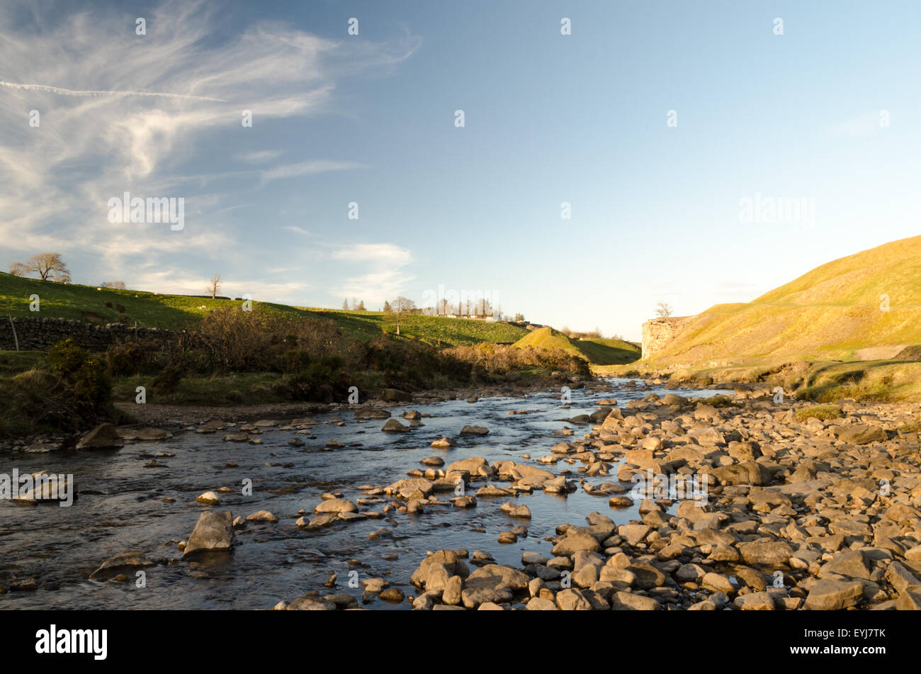 Bollihope Burn, nr Frosterley, Weardale, County Durham Stock Photo