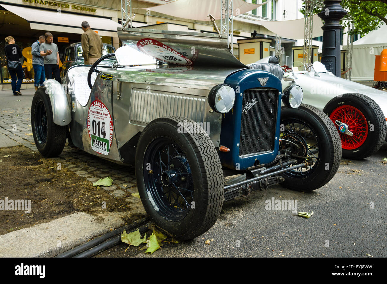 BERLIN - JUNE 14, 2015: Sports car Austin 7 Ulster Special, 1930. The Classic Days on Kurfuerstendamm. Stock Photo