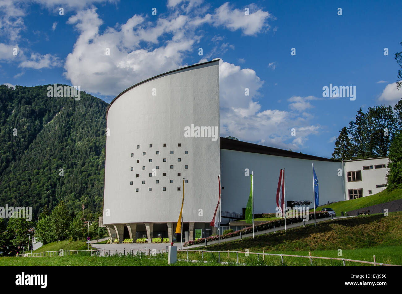 The Passionsspielhaus, or "Passion Playhouse", was constructed in the