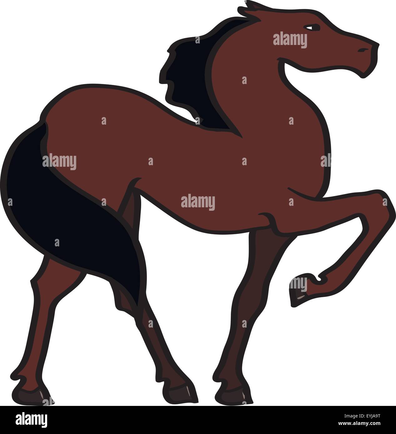 Horse Placenta Treatment Football Clipart