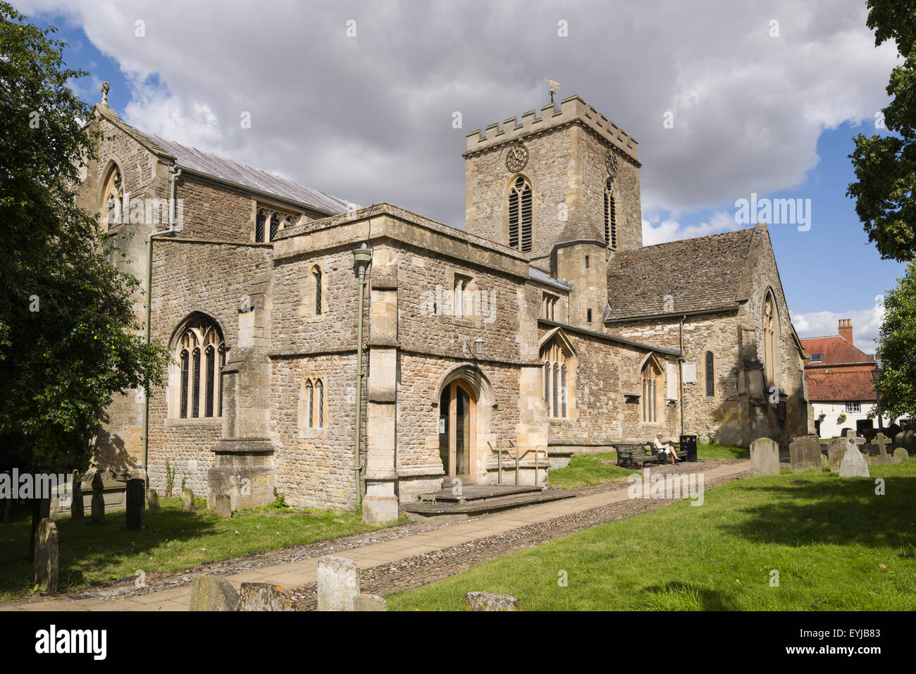 The Parish Church of St. Peter and St. Paul in Wantage, Oxfordshire,England,U.K. Stock Photo