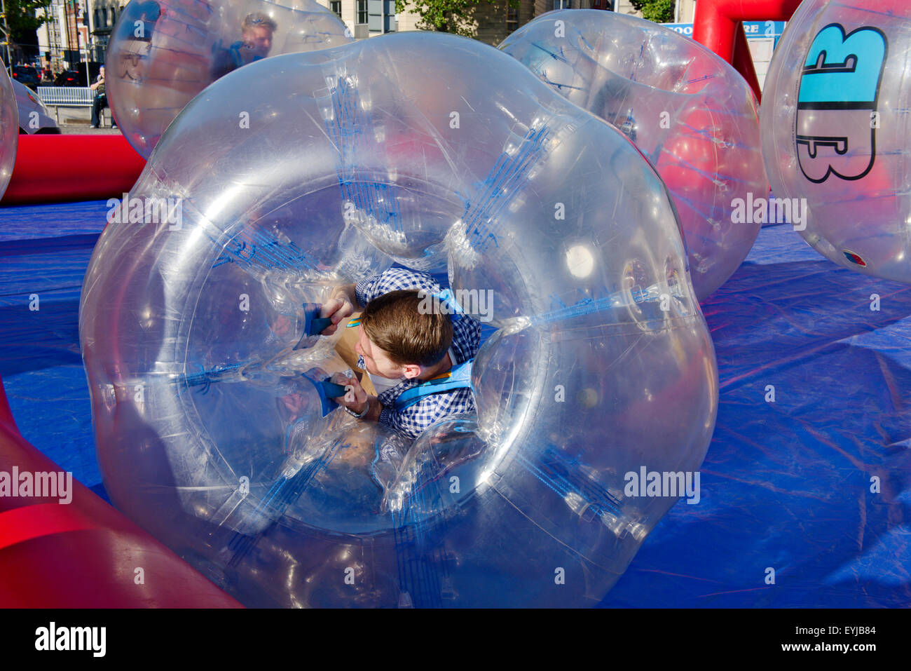 Bumper ball hires stock photography and images Alamy